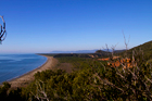 Alberese vista panoramica dal sentiero per Cala di Forno