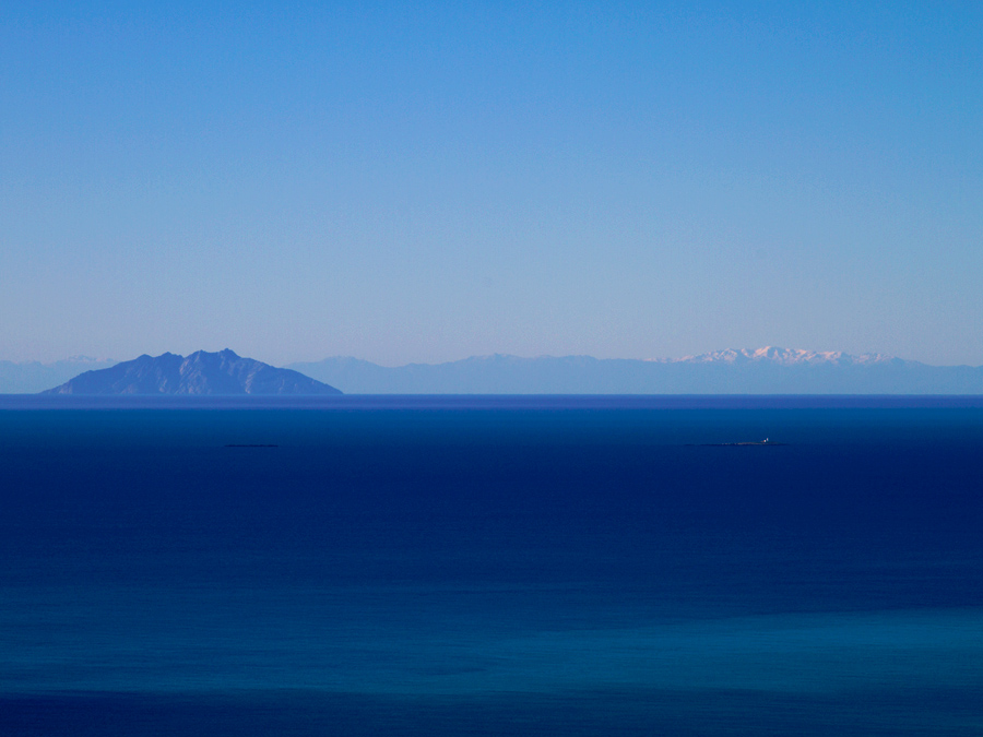 Alberese vista panoramica dal percorso per San Rabano Montecristo formiche di Gr Corsica